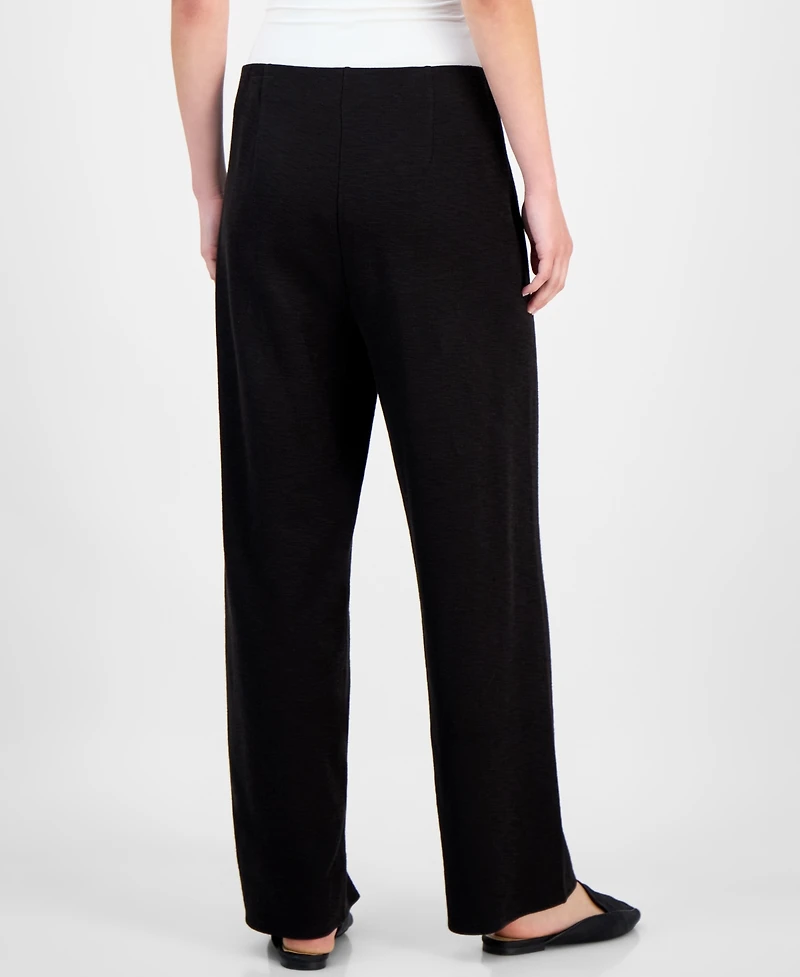 Eileen Fisher Women's Cotton Pull-On Pants