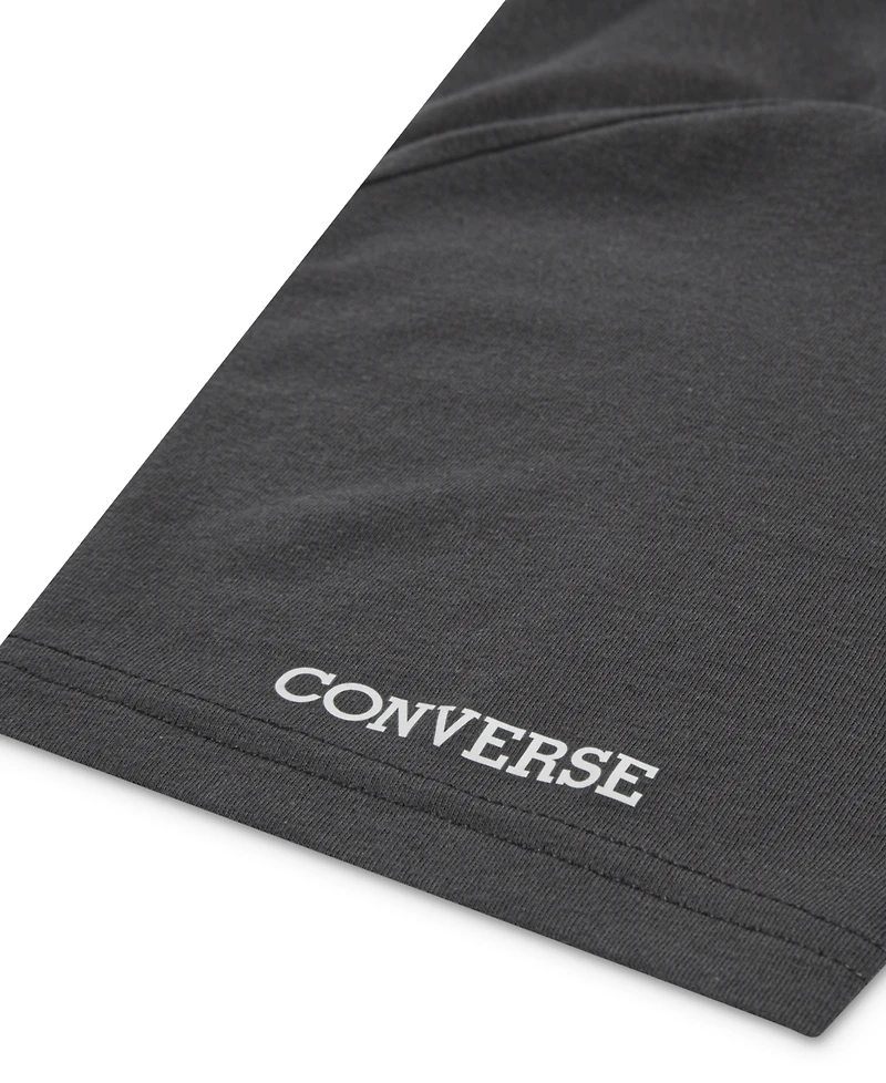 Converse Big Boys Static Background Sneaker T-Shirt