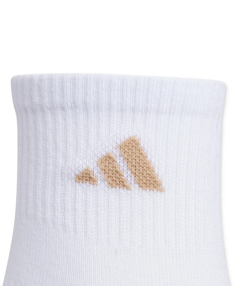 adidas Women's 6-Pk. Superlite 3.0 Quarter Socks 5160377A