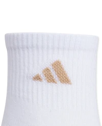 adidas Women's 6-Pk. Superlite 3.0 Quarter Socks 5160377A