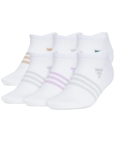 adidas Women's 6-Pk. Superlite 3.0 No Show Socks 5160390A
