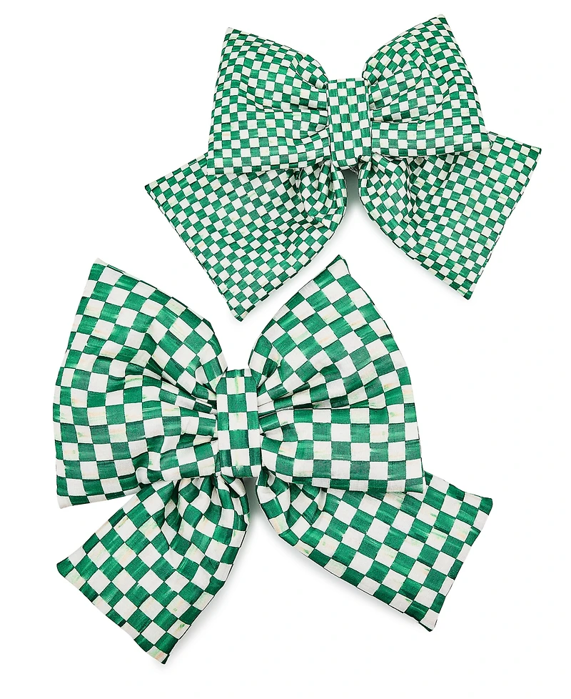 MacKenzie-Childs Courtly Check Small Bow