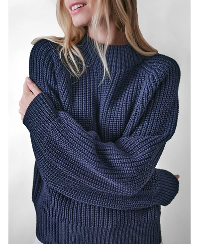 Cape Cove Women's Dusk Italian Merino Sweater