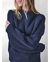 Cape Cove Women's Dusk Italian Merino Sweater