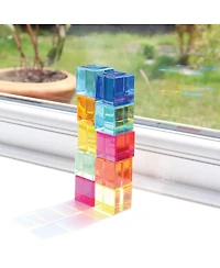 Learning Advantage Translucent Sensory Gem Cubes - 20 Pieces