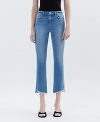 Flying Monkey Women's High Rise Slim Straight Jeans