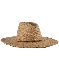 Dorfman Pacific Men's Raffia Lifeguard Chin Cord Hat