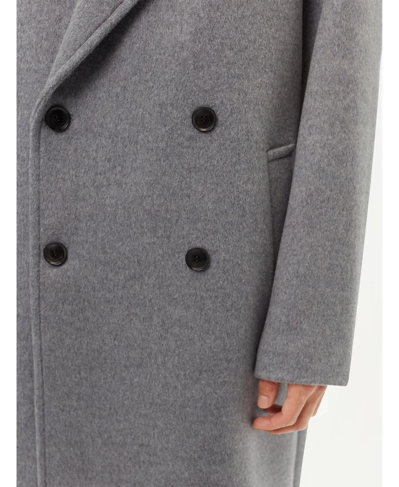 Gobi Cashmere Men's Double-Breasted Coat for Men