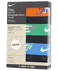 Nike Big Boys 3-Pack Boxer Briefs