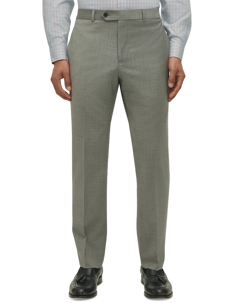 Brooks Brothers Men's Classic-Fit Wool Suit Pants