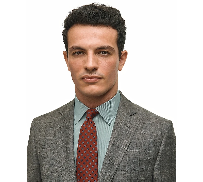 Brooks Brothers Men's Classic-Fit Wool-Blend Suit Jacket