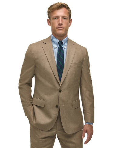 Brooks Brothers Men's Classic-Fit Houndstooth Suit Jacket