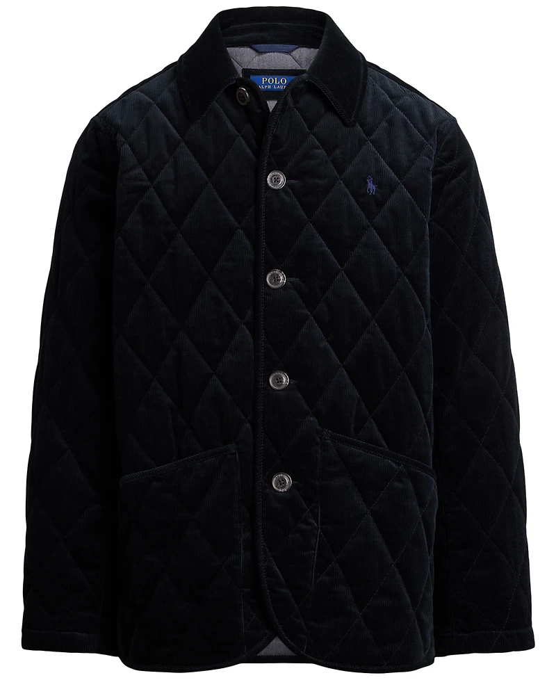 Polo Ralph Lauren Men's Quilted Corduroy Car Coat