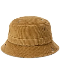 Polo Ralph Lauren Men's Duck-Embroidered Corduroy Bucket Hat