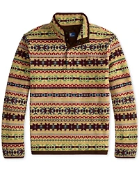 Polo Ralph Lauren Men's Fair Isle–Inspired Fleece Pullover