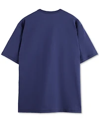 Scotch & Soda Men's Relaxed Fit Short Sleeve Embroidered T-Shirt