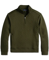 Polo Ralph Lauren Men's Quilted Double-Knit Jersey Pullover