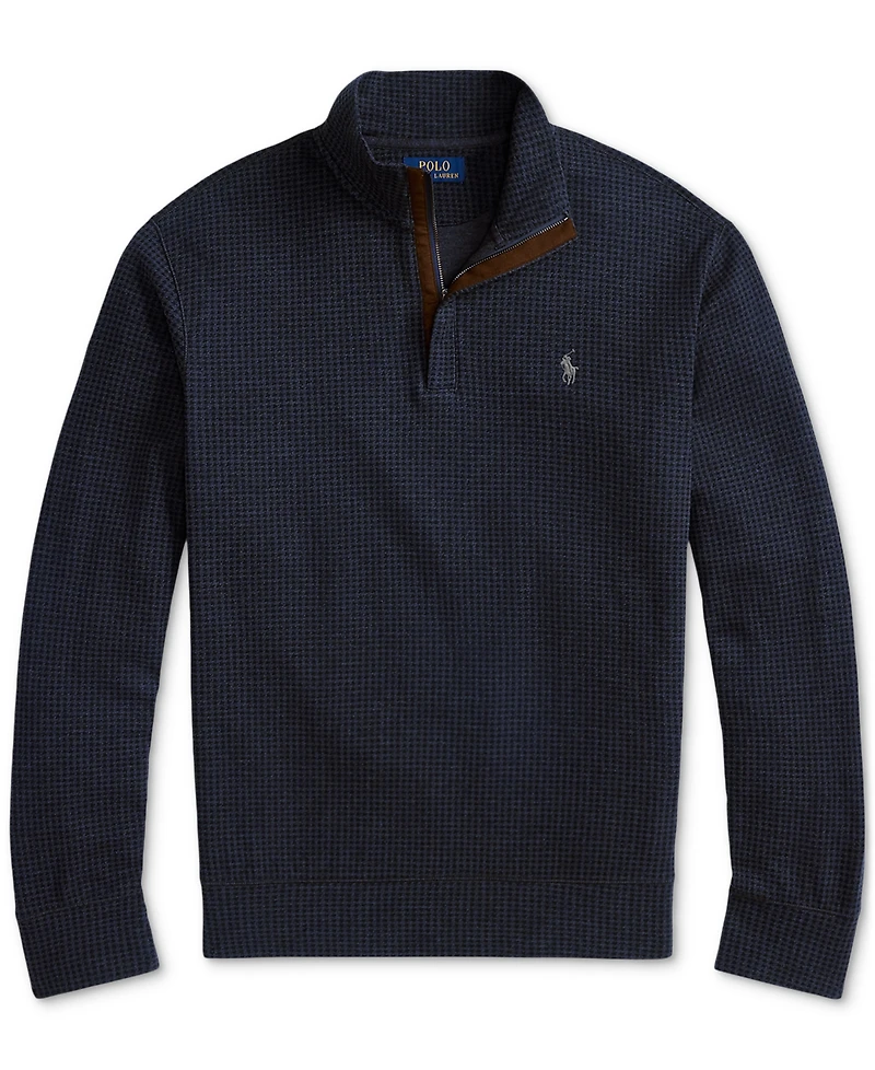 Polo Ralph Lauren Men's Houndstooth Luxury Jersey Pullover
