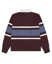 abercrombie kids Boys Long Sleeve Rugby Polo Shirt