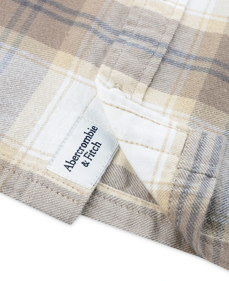 abercrombie kids Boys Traditional Flannel Shirt