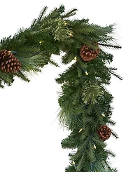 Balsam Hill ft Mixed Pre-Lit Garland