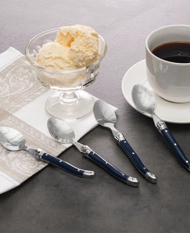 French Home Laguiole Coffee Spoons, Set of 4