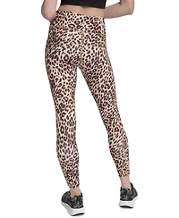 Dkny Sport Women's Printed High-Waist 7/8 Tights