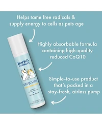 Bark & Whiskers Ubiquinol Liquid Pump for Dogs & Cats, 1.45 Fl. Oz. (43 mL), 149 Pumps, Supports Healthy Immune Function, Veterinarian Formulated, Non