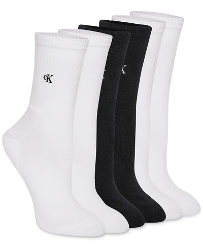 Calvin Klein Women's 3-Pk. Embroidered Logo Crew Socks CJW251CR02