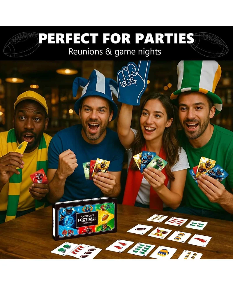 Quokka Fast-Paced Card Game for Kids & Adults – 128 Cards Easy Rules 2-8 Players Ages 8+ Perfect Family Games Night, Travel and Parties