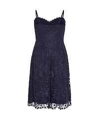 City Chic Women's Scarlet Lace Dress