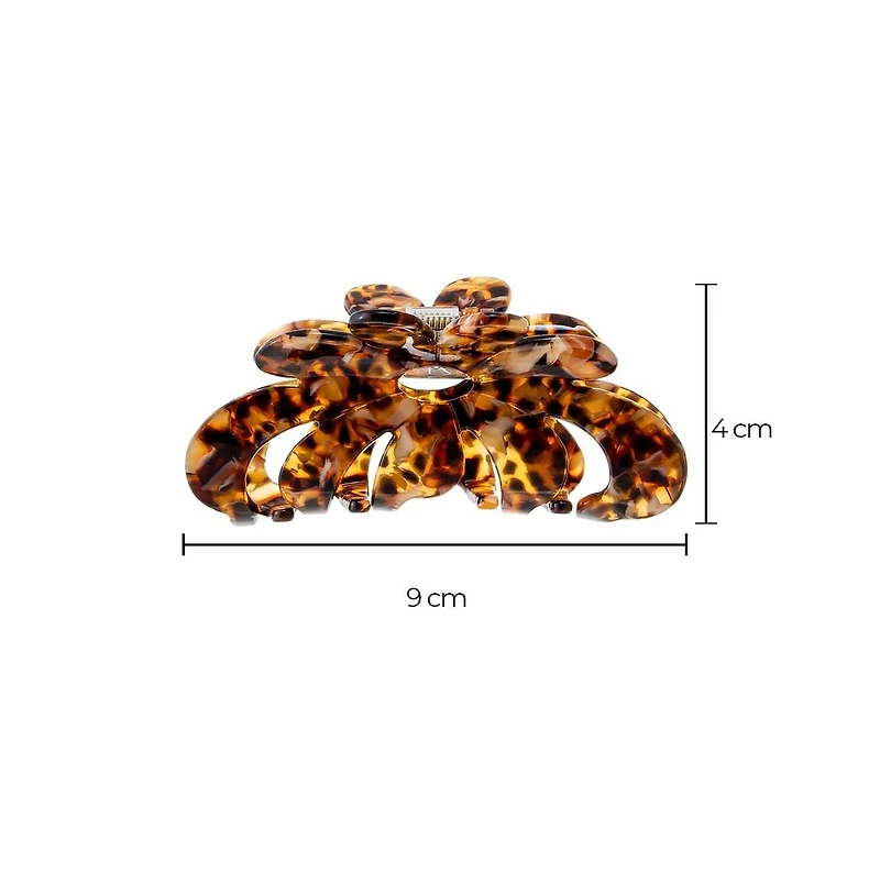 Large Ruffle Classic Hair Claw Clip By Adina Eden