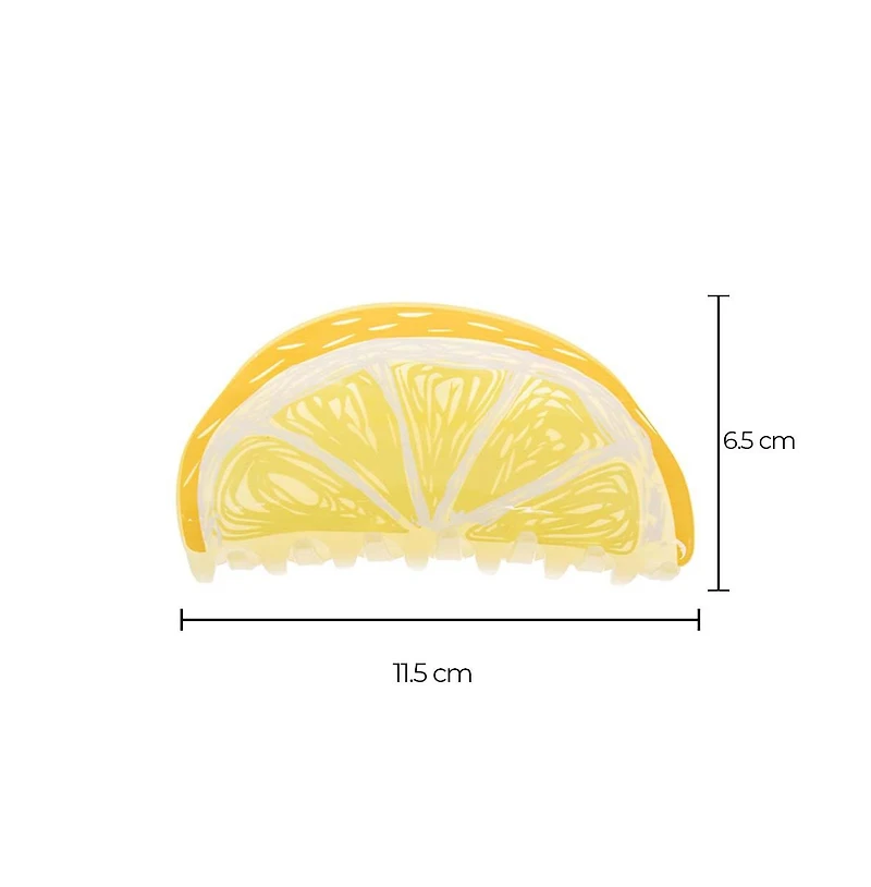 Lemon Slice Hair Claw Clip By Adina Eden