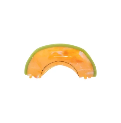 Cantaloupe Slice Hair Claw Clip By Adina Eden