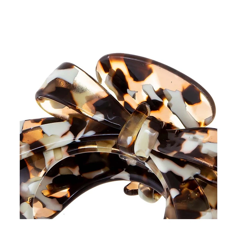 Large Open Bow Tie Hair Claw Clip By Adina Eden