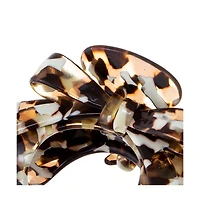 Large Open Bow Tie Hair Claw Clip By Adina Eden