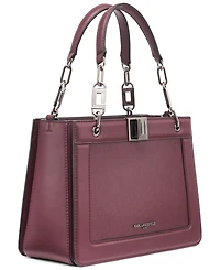 Karl Lagerfeld Paris Ivette Leather Satchel