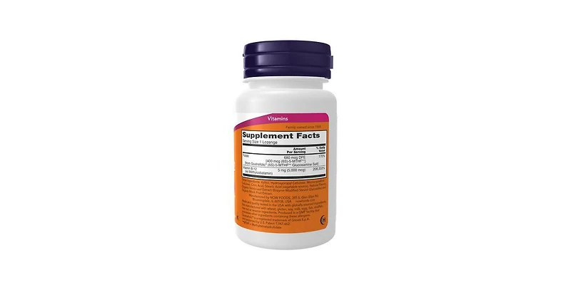 Now Foods Methyl B-12, 5000 mcg, 60 Loz