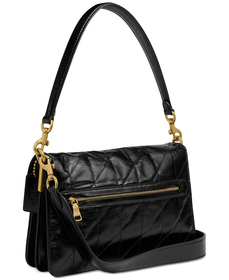 Coach Chain Tabby Small Quilted Leather Shoulder Bag
