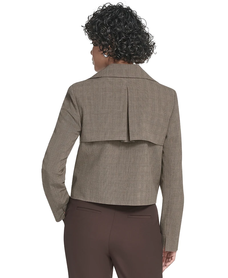 Calvin Klein Women's Cropped Trench Jacket