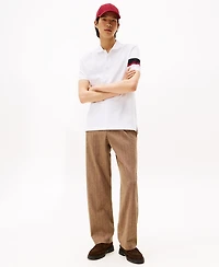 Tommy Hilfiger Men's Regular-Fit Stripe Sleeve Polo Shirt