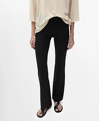 Mango Women's Flared Leggings