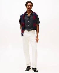 Tommy Hilfiger Men's Regular-Fit Linen Short-Sleeve Shirt
