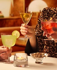 Nude Glass Bar Giani Long Stem Cocktail Glass, Set of 2