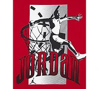 Jordan Big Boys Jumpman Global Rise Graphic Long-Sleeve T-Shirt
