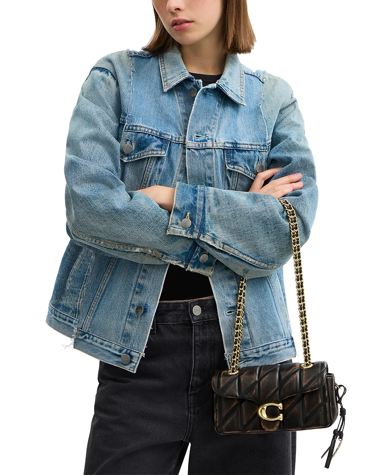 Coach Tabby Quilted Leather Mini Shoulder Bag 20