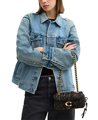 Coach Tabby Quilted Leather Mini Shoulder Bag 20