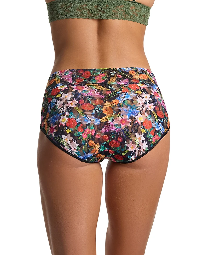 Hanky Panky Women's Printed Signature Lace French Brief Panty