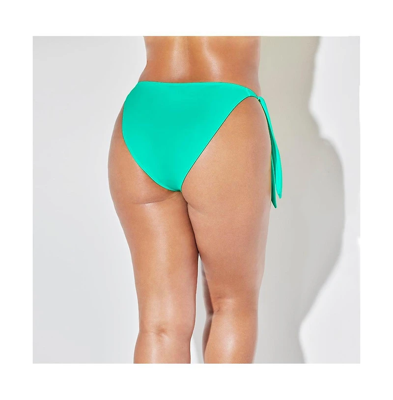 Swimsuits for All Women's Side Tie Swim Brief