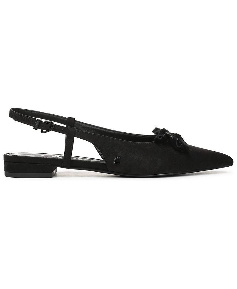 Circus Ny by Sam Edelman Women's Delanie Pointed-Toe Slingback Flats